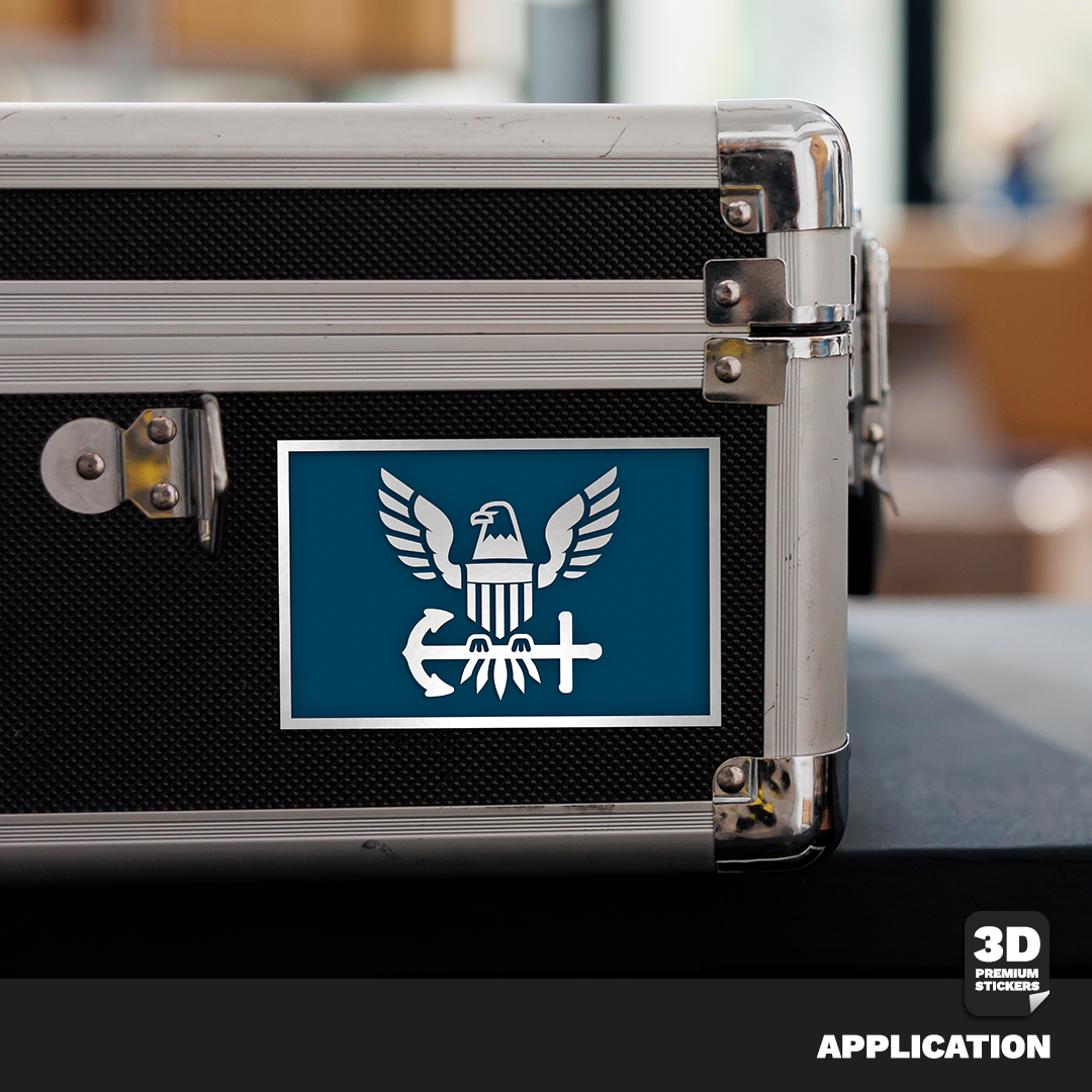 EAGLE ICON NAVY Stickmadly