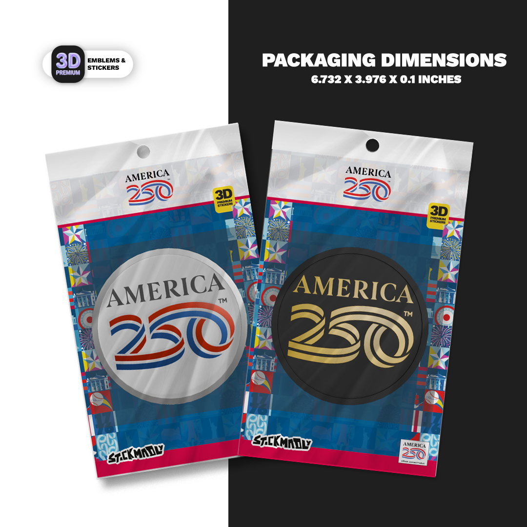 PACK CIRCLE AMERICA 250 3'' America250