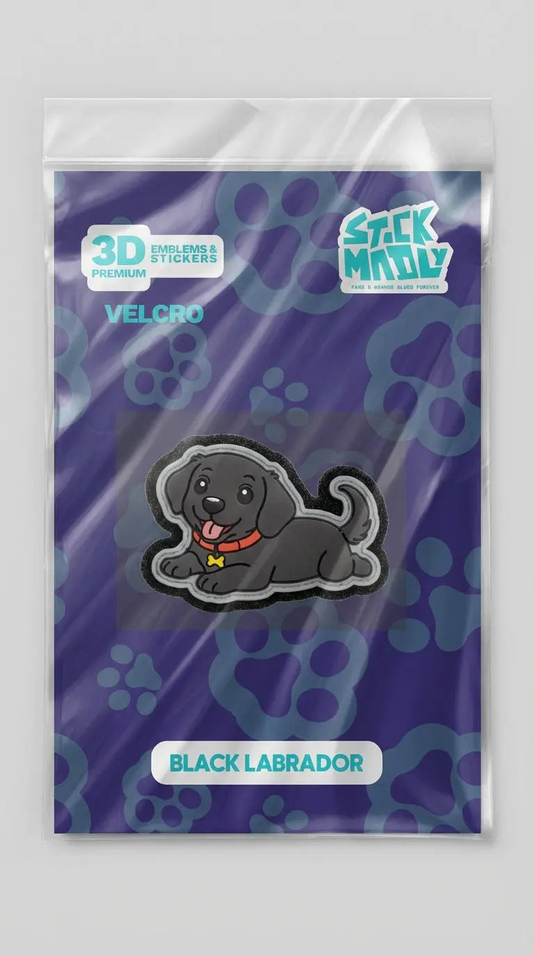 Puppy Velcro Patch Stickmadly