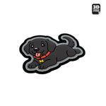 Puppy Velcro Patch Stickmadly