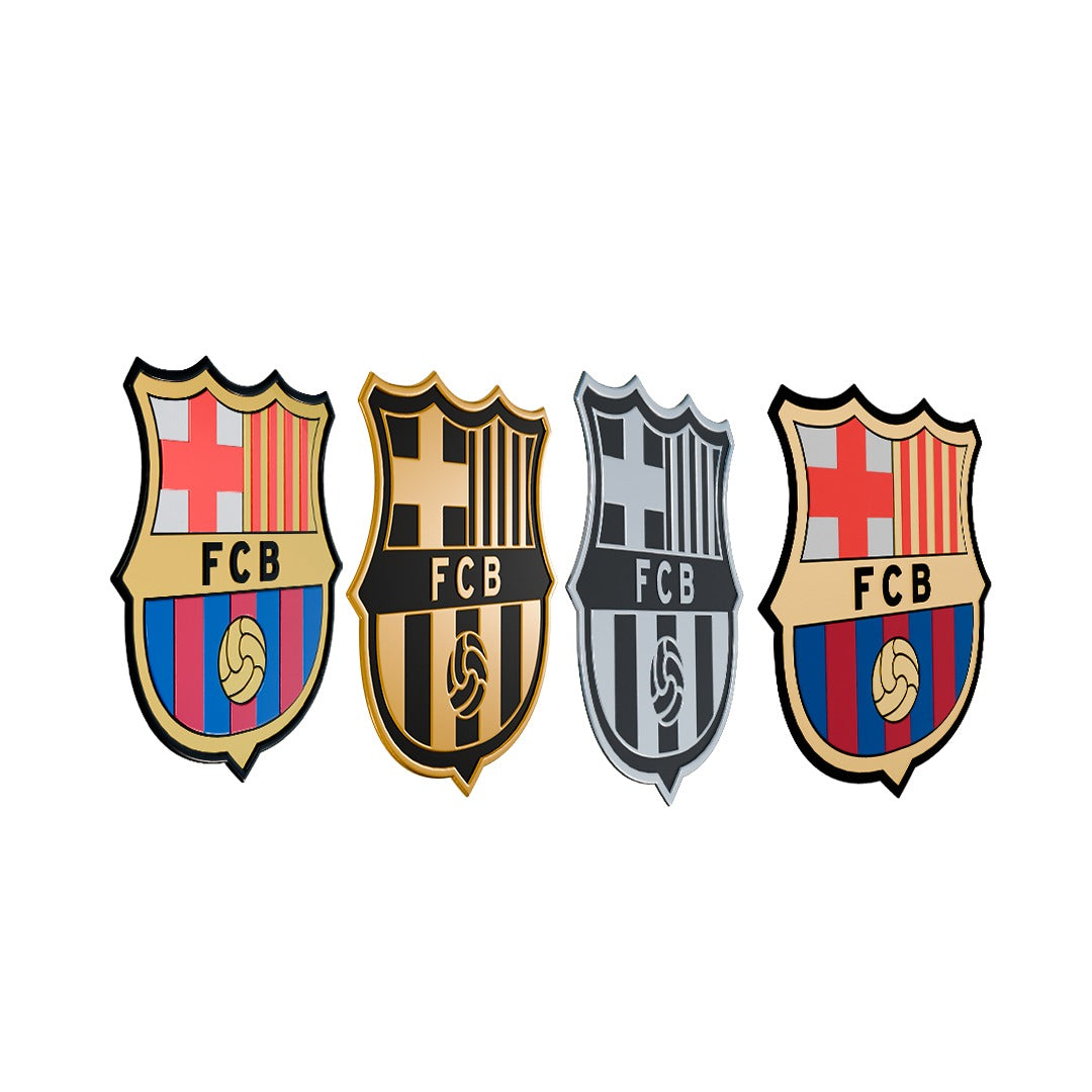 FC Barcelona 4 logos FC Barcelona