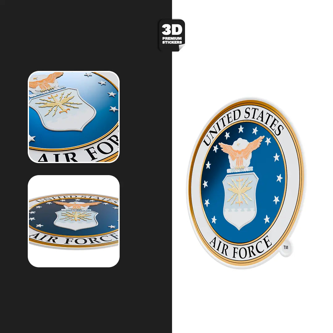 AIR FORCE EMBLEM - Stickmadly