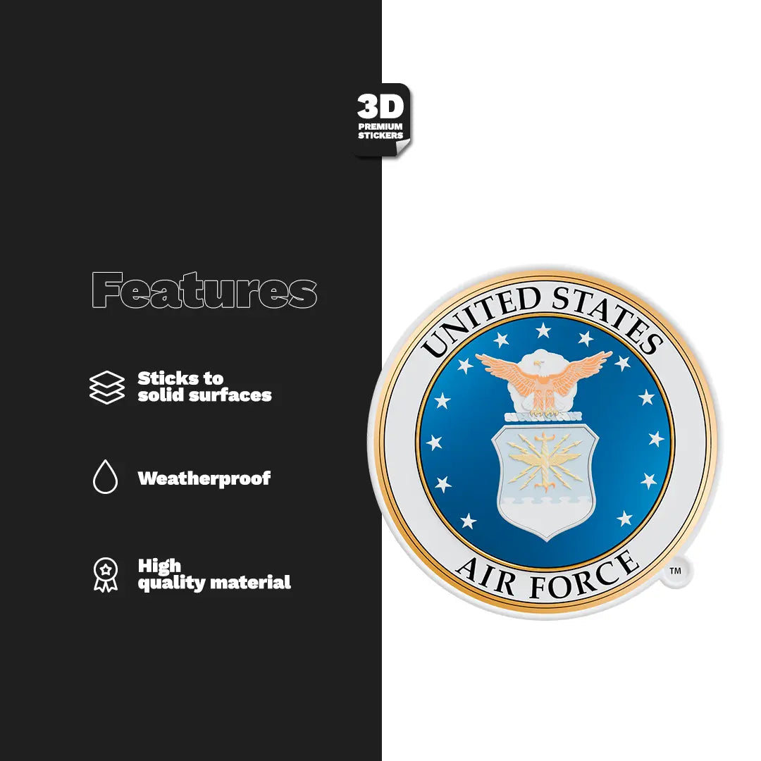 AIR FORCE EMBLEM - Stickmadly