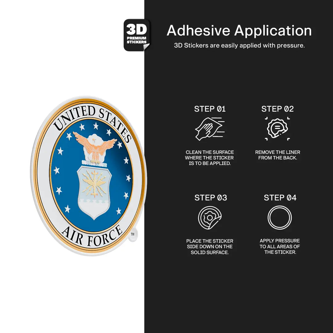 AIR FORCE EMBLEM - Stickmadly