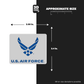 Air Force logos Pack - Stickmadly