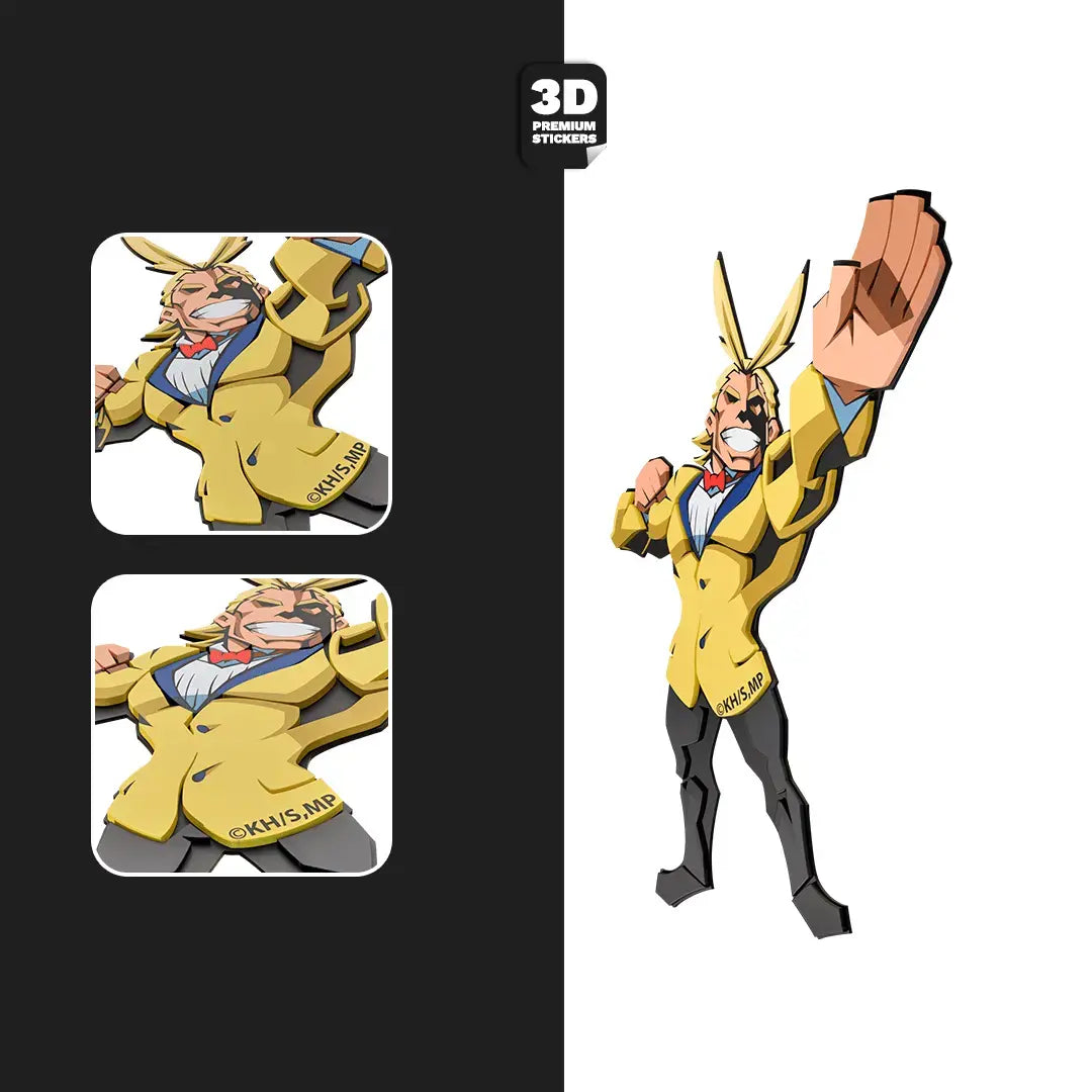 All Might (Season 4) - Stickmadly