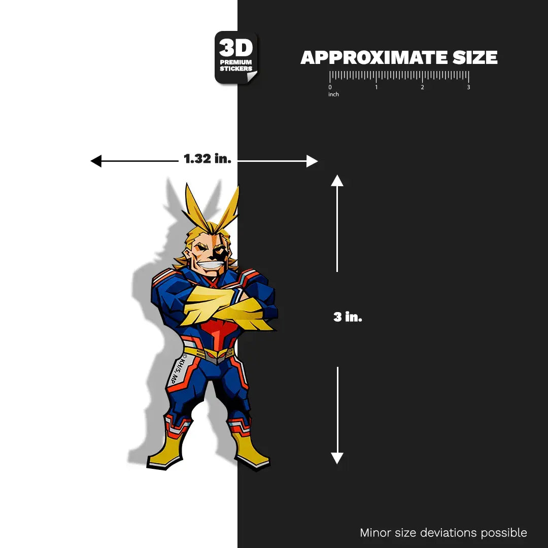 All Might (Season 7) - Stickmadly