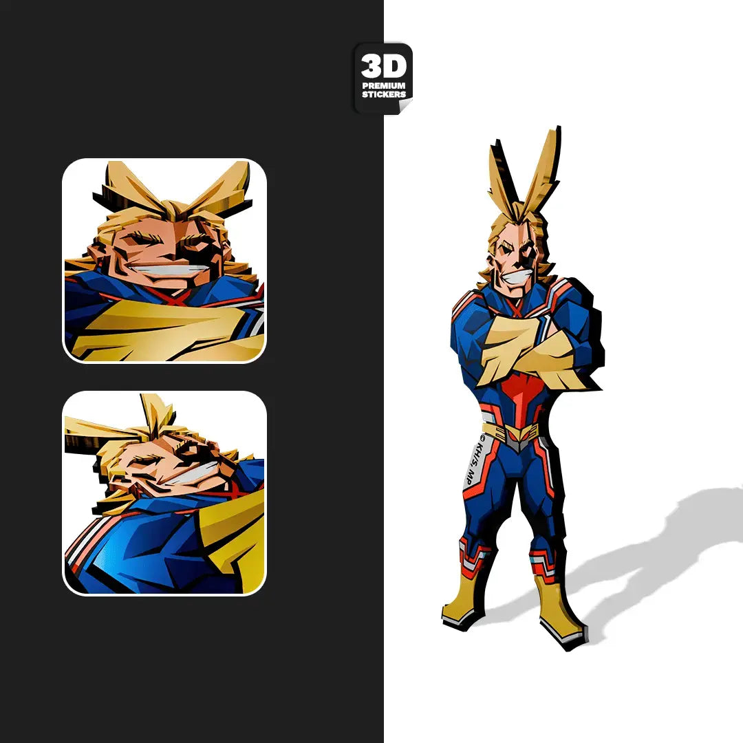 All Might (Season 7) - Stickmadly