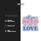 ALL YOU NEED IS LOVE - Stickmadly