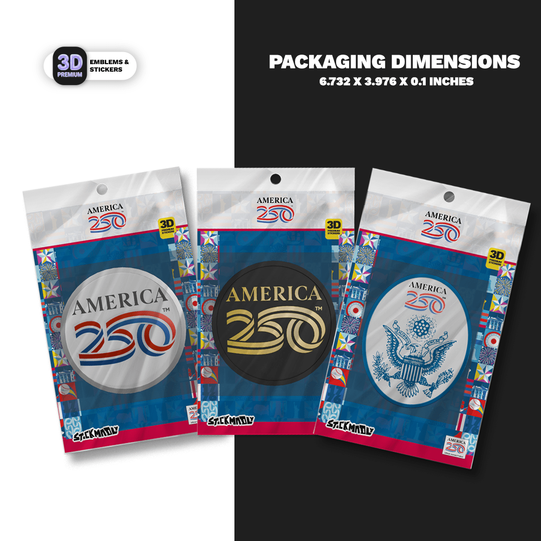 America 250 Circle Pack - Stickmadly