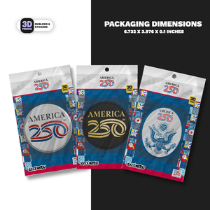 America 250 Circle Pack - Stickmadly