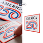 America 250th Crest Trio 3D Sticker Pack - Stickmadly