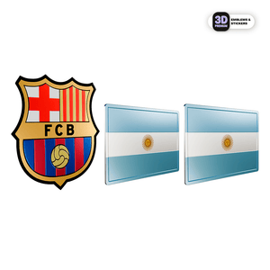 Argentina Barça Pack - Stickmadly