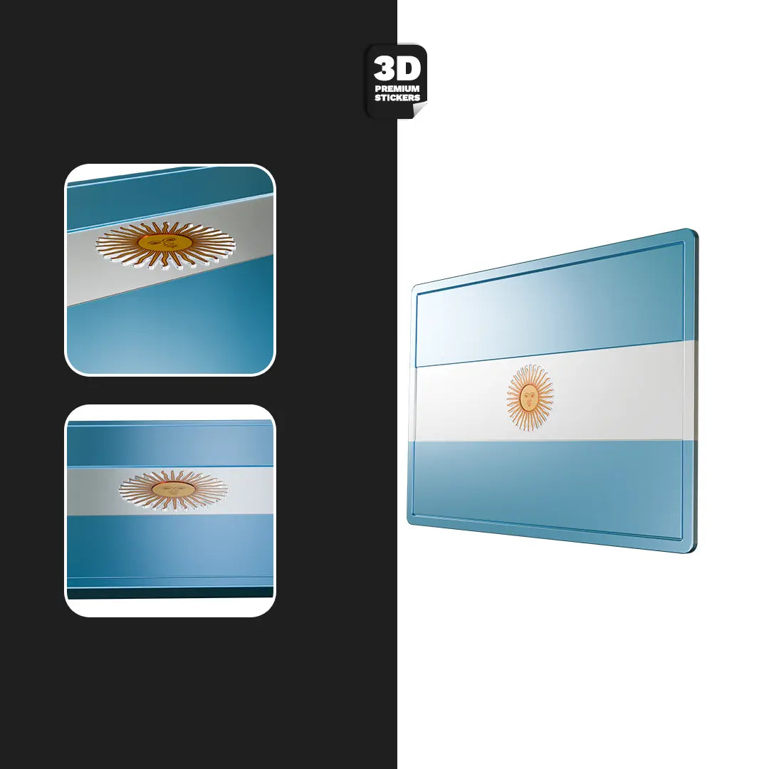 Argentina Flag - Stickmadly