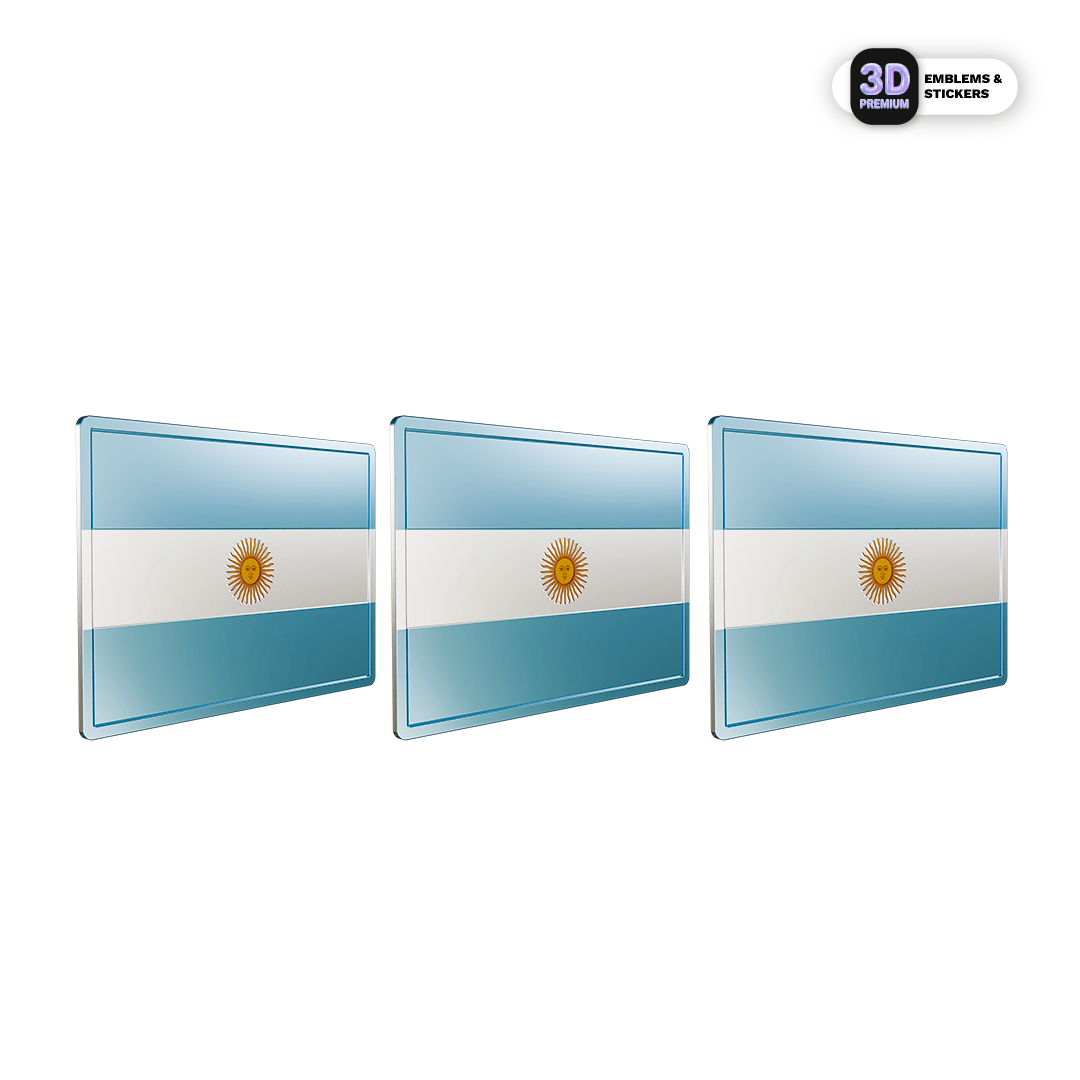 Argentina Three Pack - Stickmadly