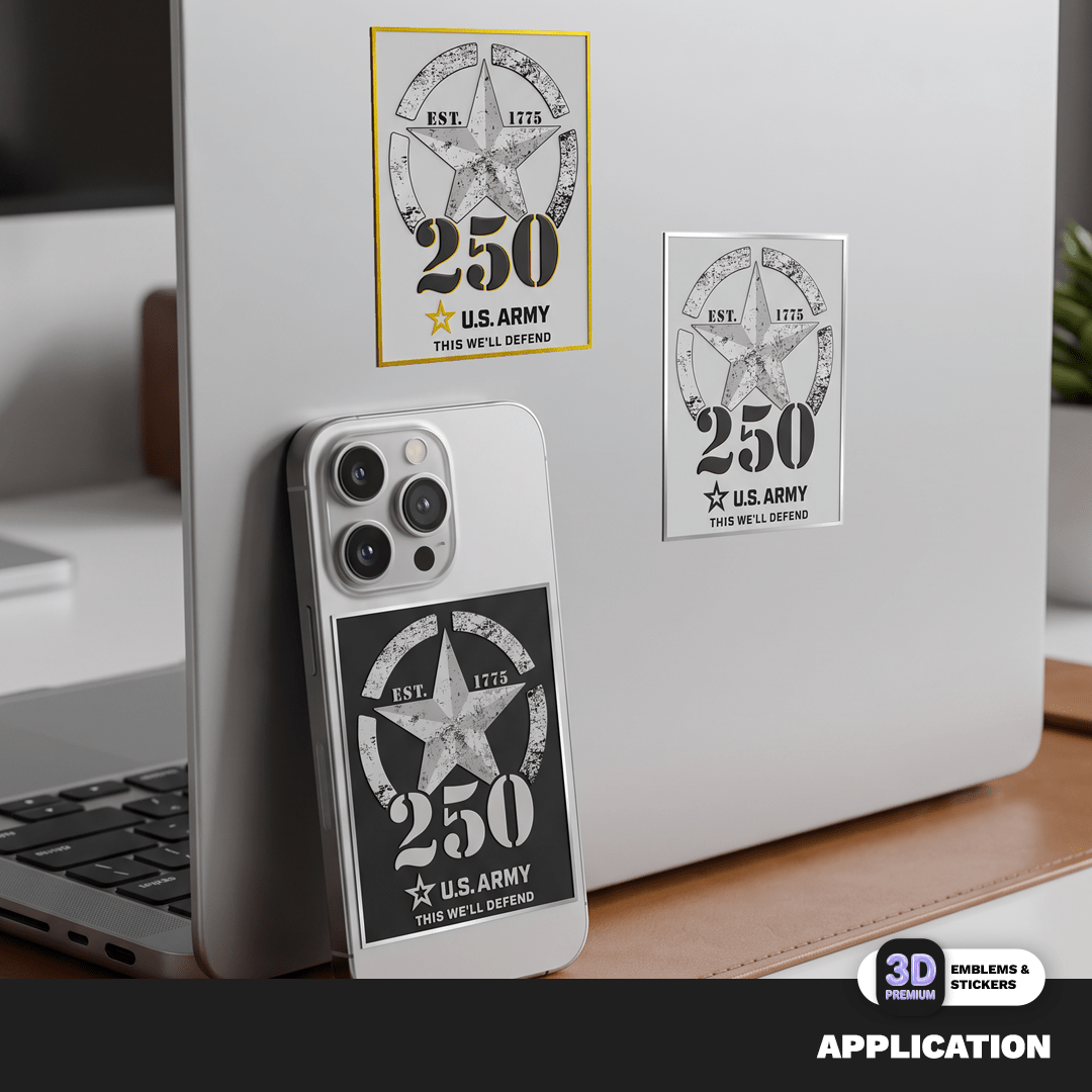 Army 250th Anniversary Pack - Stickmadly