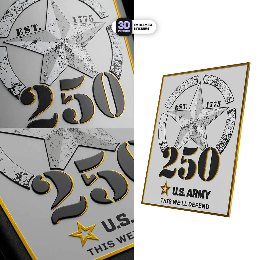 Army 250th Anniversary Pack - Stickmadly