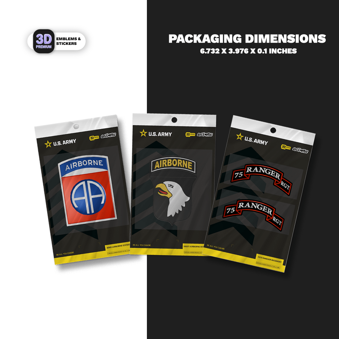 Army Airborne Elite Emblem Pack - Stickmadly