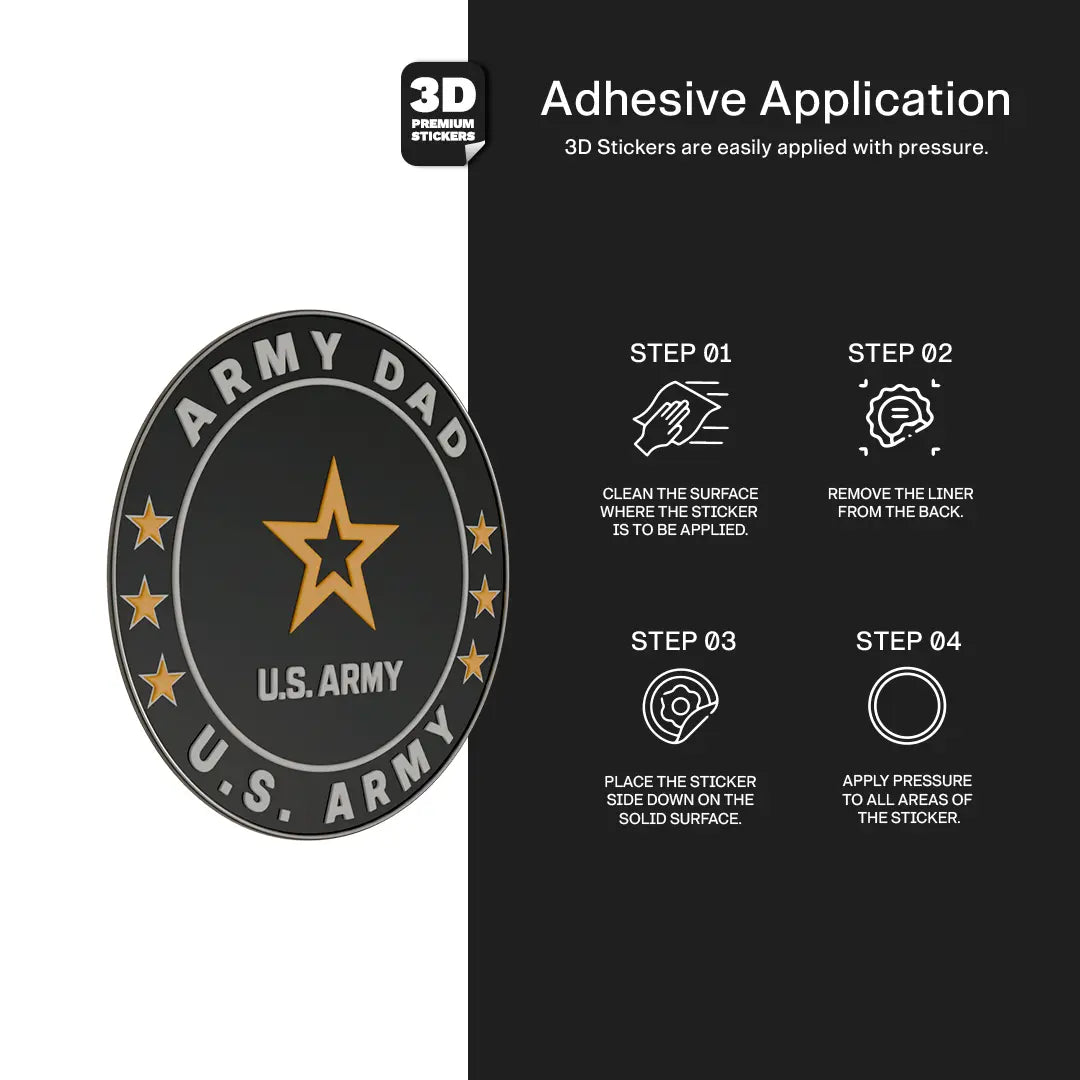 ARMY DAD - Stickmadly
