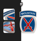 Army Divisions Emblem Mega Pack - Stickmadly