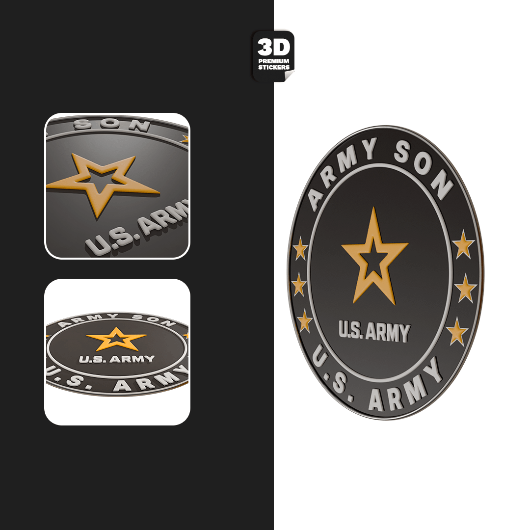 Army Family Emblem Pack - Stickmadly