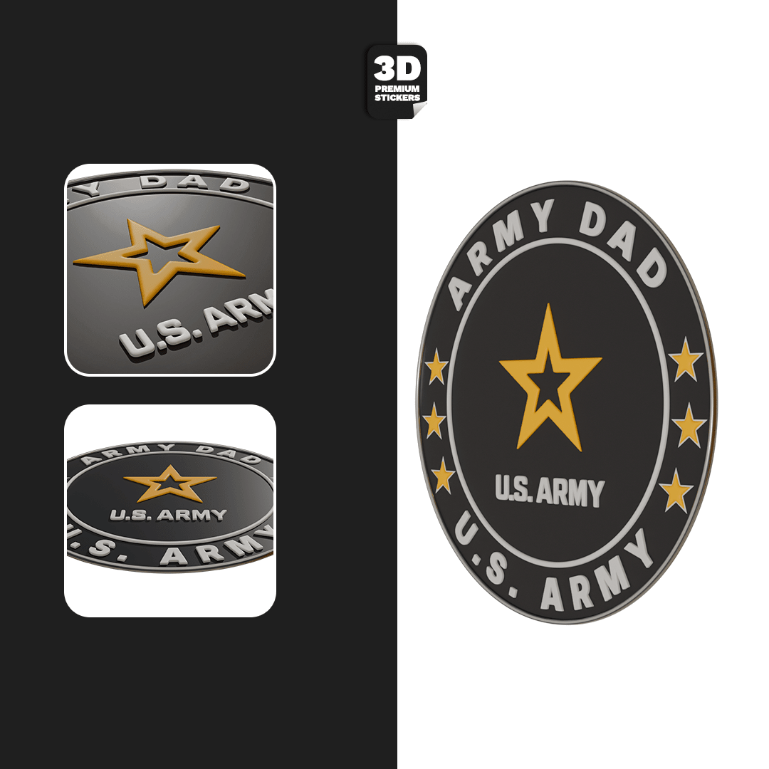 Army Family Emblem Pack - Stickmadly