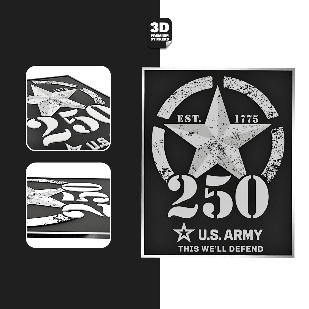 Army Heritage Emblem Pack - Stickmadly