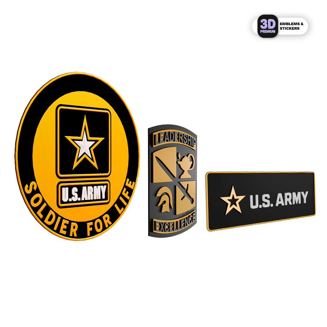 Army ROTC Cadet Emblem Pack - Stickmadly