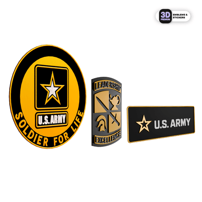 Army ROTC Cadet Emblem Pack - Stickmadly
