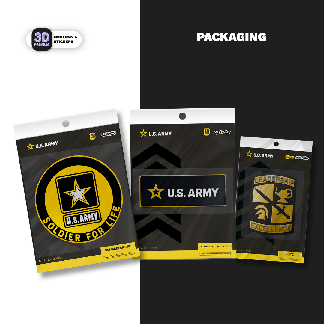 Army ROTC Cadet Emblem Pack - Stickmadly