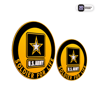 Army Soldier For Life Duo Pack - Stickmadly