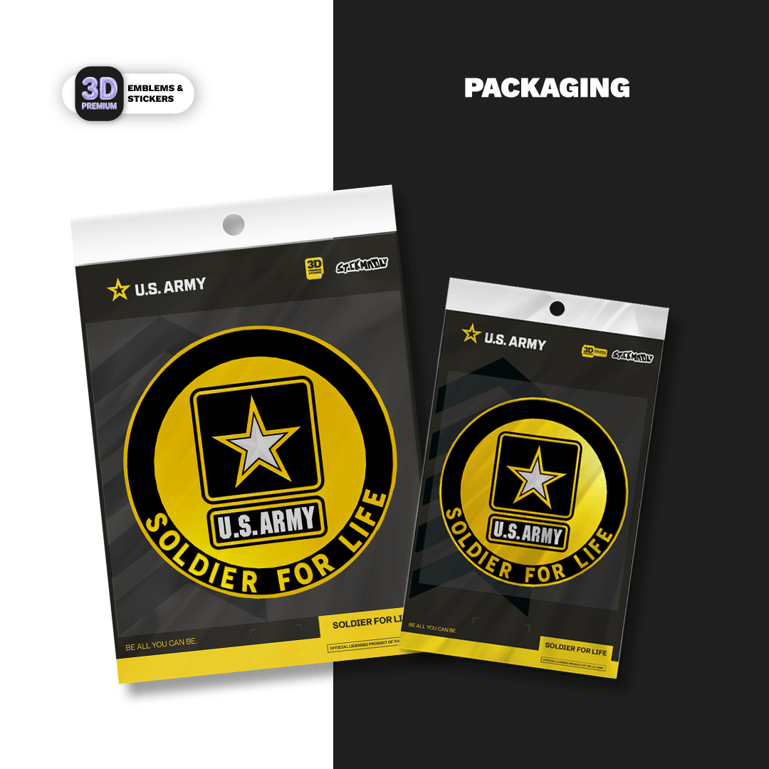 Army Soldier For Life Duo Pack - Stickmadly