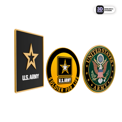 Army Soldier For Life Emblem Pack - Stickmadly