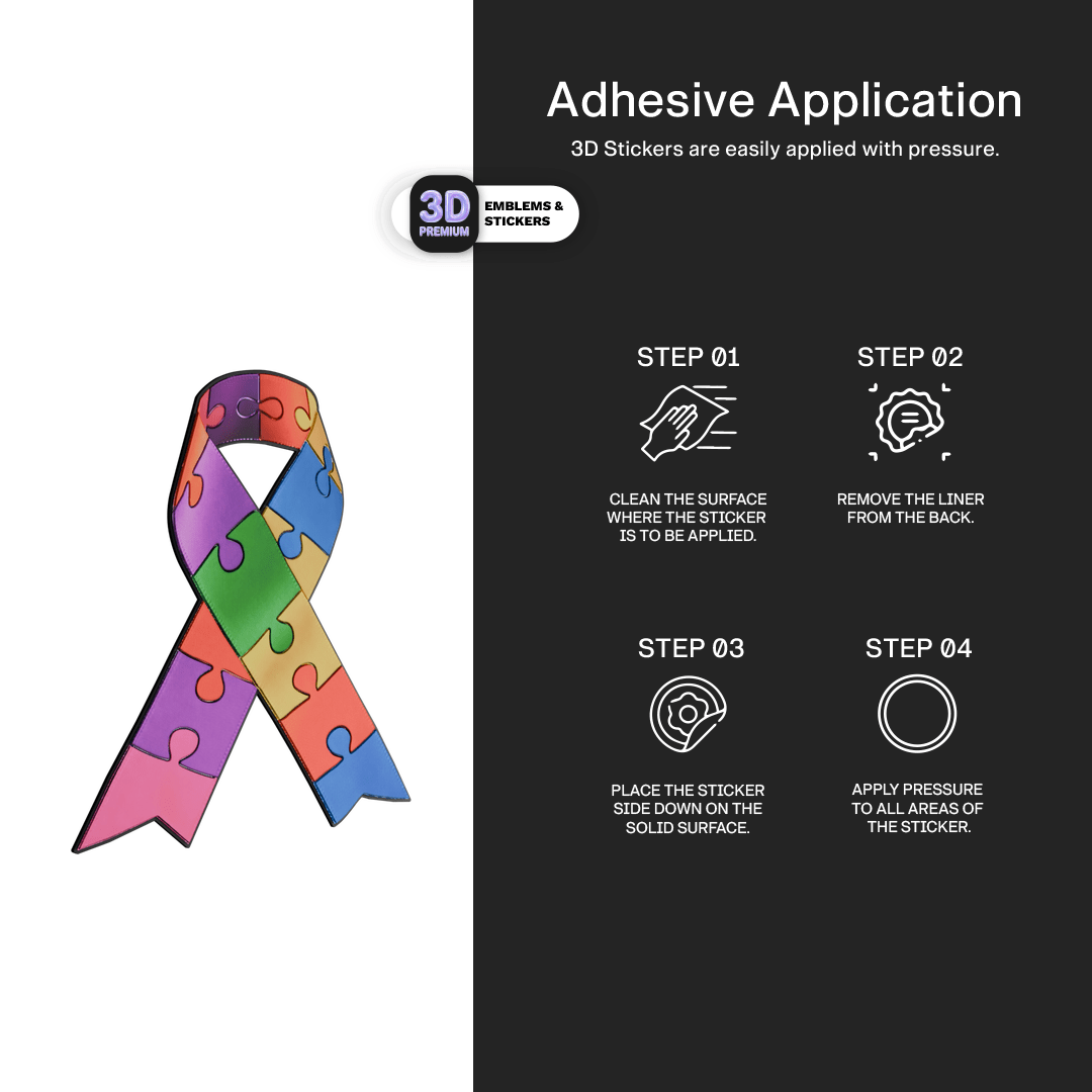 AUTISM RIBBON - Stickmadly