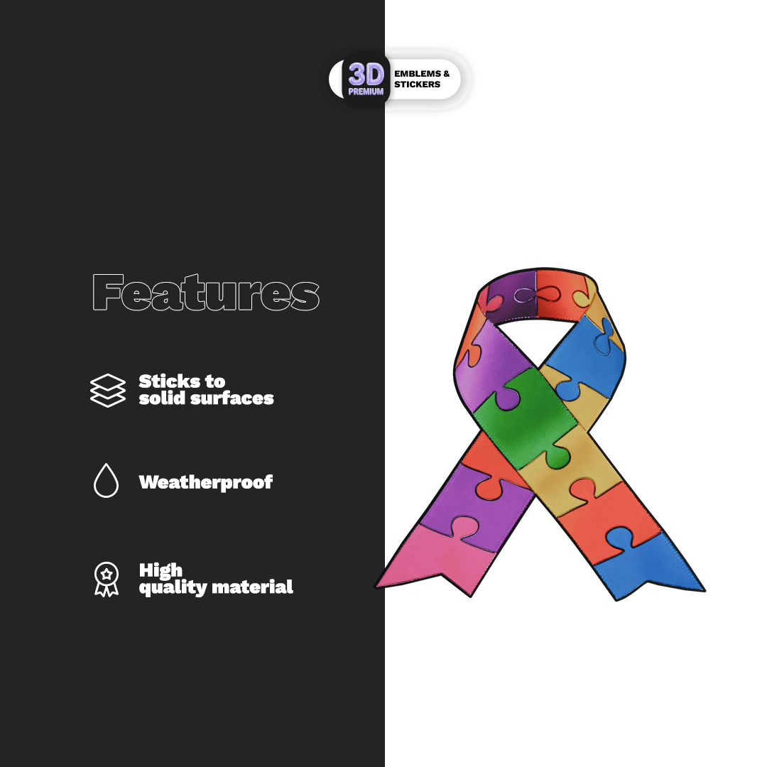 AUTISM RIBBON - Stickmadly