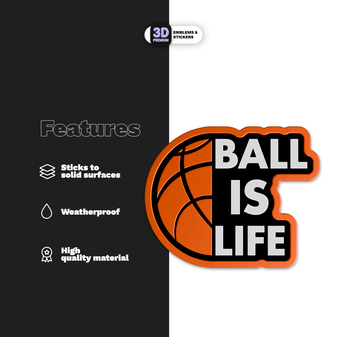 Ball is Life - Stickmadly