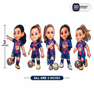 Barça Femení Stars Pack - Stickmadly