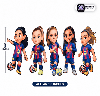 Barça Femení Stars Pack - Stickmadly
