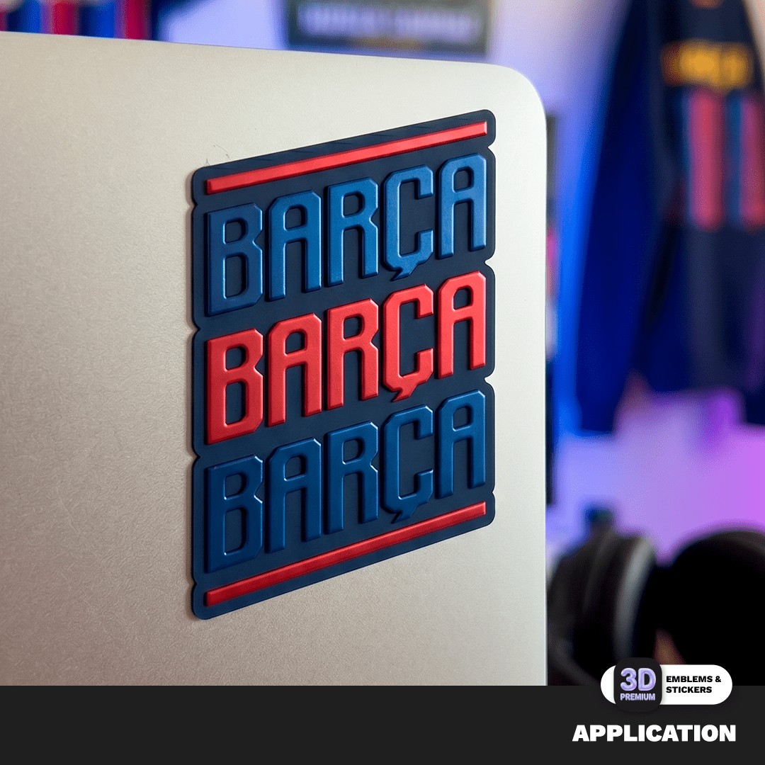 BARÇA RED & BLUE - Stickmadly