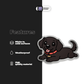 Black Labrador - Stickmadly