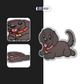 Black Labrador - Stickmadly
