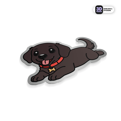 Black Labrador - Stickmadly