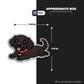 Black Labrador - Stickmadly