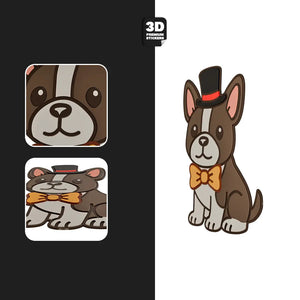 BOSTON TERRIER - Stickmadly