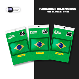 BRAZIL EMBLEM PACK - Stickmadly