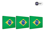 BRAZIL EMBLEM PACK - Stickmadly