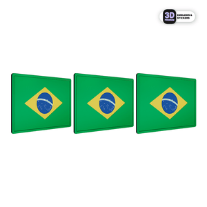 BRAZIL EMBLEM PACK - Stickmadly