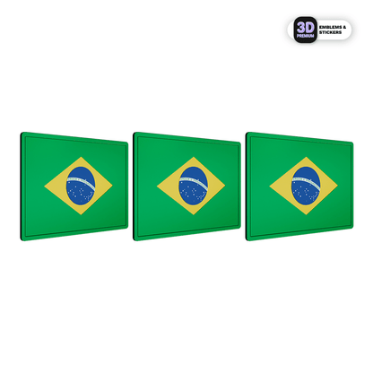 BRAZIL EMBLEM PACK - Stickmadly