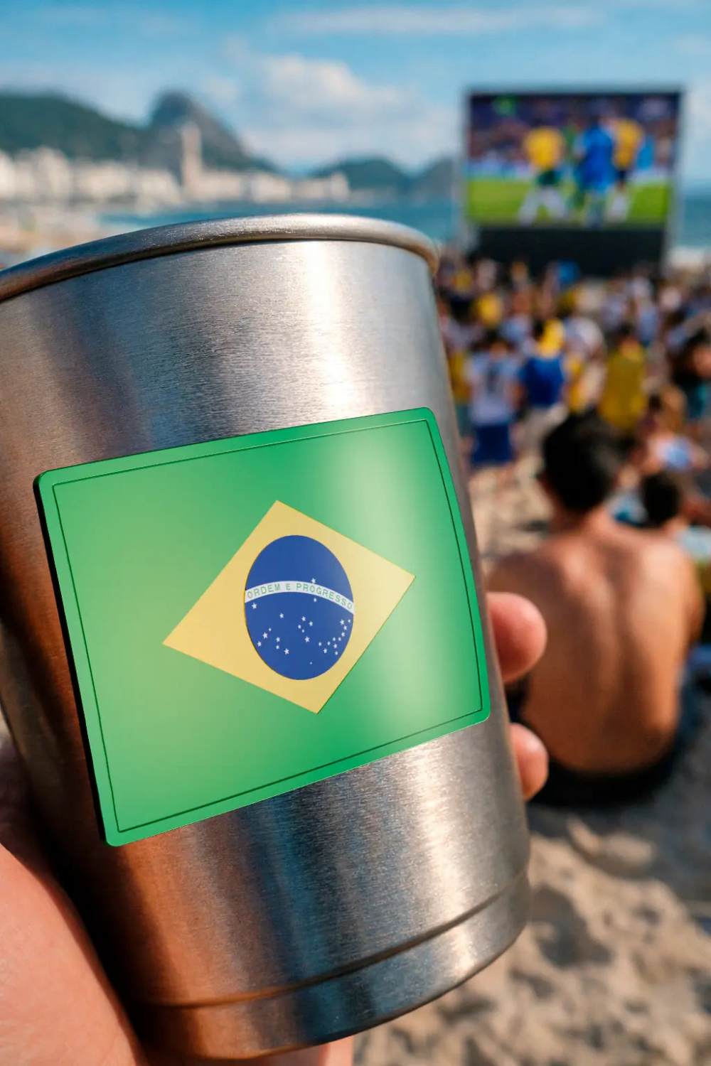 Brazil Flag - Stickmadly