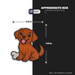 Brown Labrador - Stickmadly